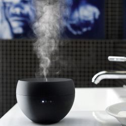 Diffusore di oli essenziali a ultrasuoni, JASMINE nero - Sobrio e discreto - Stadler Form