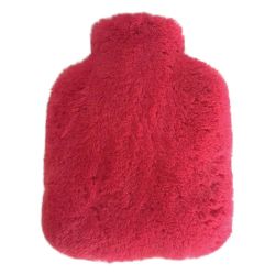 Bouillotte à base de blé et lavande, à chauffer au micro-ondes - Rouge - Pelucho (L'artisan du Bien-être)