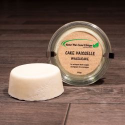 Detersivo per piatti solido, Svizzera - Barattolo di vetro da 200 g - Natur'Mel Cosm'Ethique