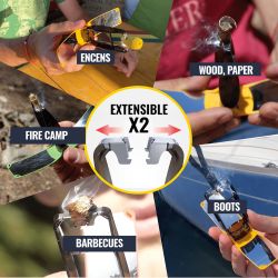 Accendino solare sostenibile ed ecologico,  SUNCASE GEAR - 1pz - Solar Brother