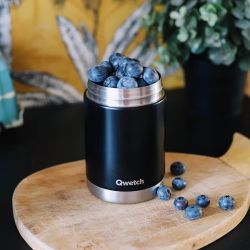 Boîte repas & à soupe en inox à double paroi - Originals Inox - 650ml - Qwetch