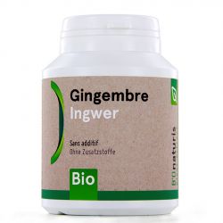 Zenzero biologico 250mg - 120 capsule - BIOnaturis