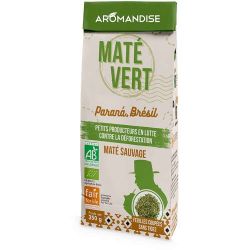 Maté vert sauvage et Fairtrade du Brésil - 350g - Aromandise