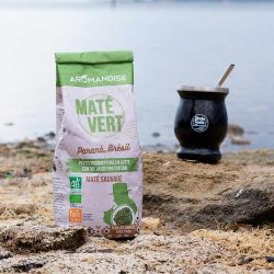 Maté vert sauvage et Fairtrade du Brésil - 350g - Aromandise