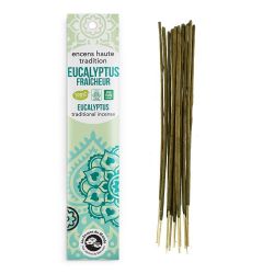 Encens Indiens, 100% naturels "Haute tradition" - Eucalyptus - 20 pces - Les encens du monde