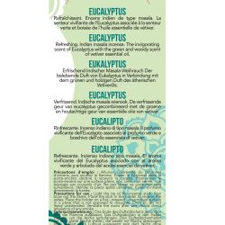 Encens Indiens, 100% naturels "Haute tradition" - Eucalyptus - 20 pces - Les encens du monde