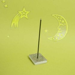 Kostbare japanische Räucherstäbchen KARIN , Elch zum Mond (inklusive Räucherstäbchenhalter) - 40x 30min. -  Encens du monde