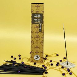 Kostbare japanische Räucherstäbchen KARIN , Parfümierter Prinz (inklusive Räucherstäbchenhalter) - 40x 30min. -  Encens du monde