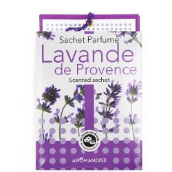Duftsäckchen, 100% natürlich und Fair Trade, Lavendel aus der Provence - 15g - Les encens du monde