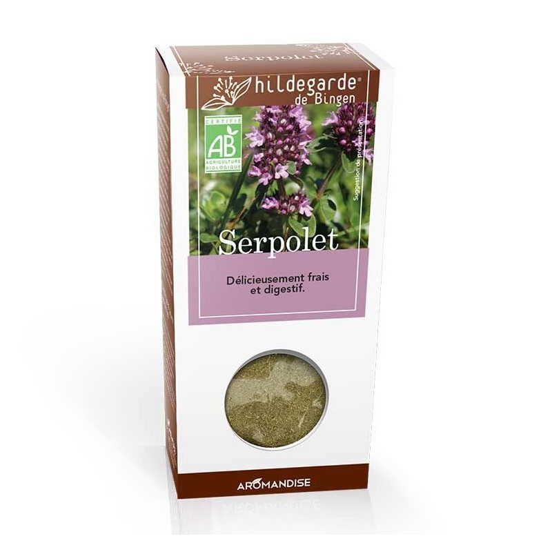 Serpolet BIO - Plus doux que le thym, frais et digestif -  30g - Hildegarde de Bingen