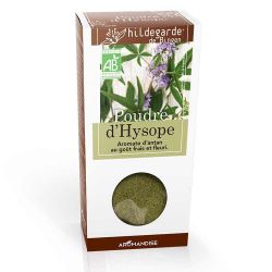 Poudre d'Hysope BIO - Aromate d'antan, frais et fleuri - 25g - Hildegarde de Bingen