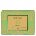 Bio Seife Natur mit Minze - 100 g - Maroma Auroville