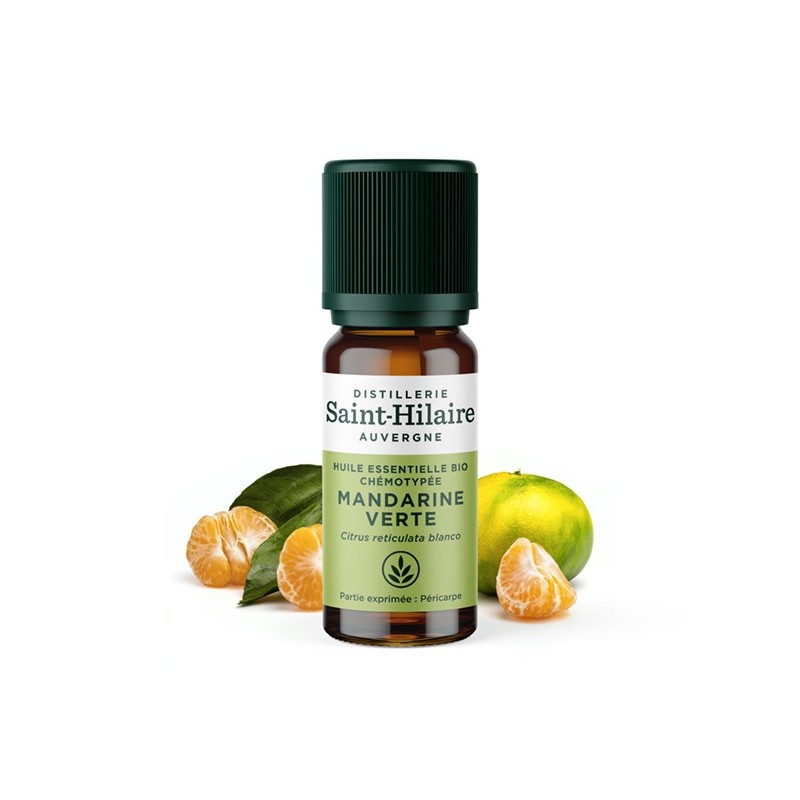 Huile essentielle BIO de Mandarine verte - 10ml - De Saint Hilaire