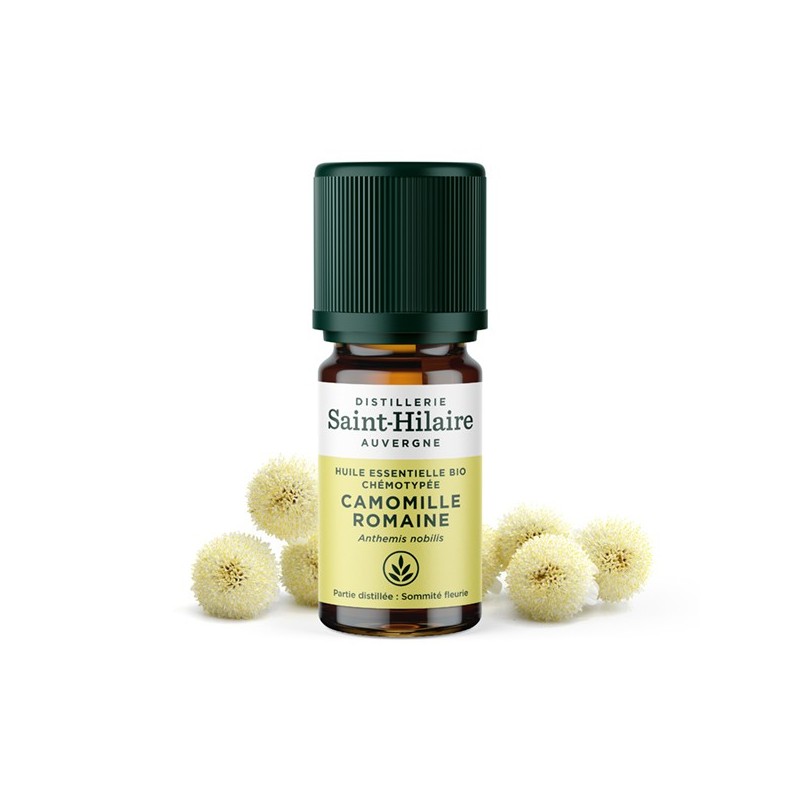 Huile essentielle BIO de Camomille Romaine - 5ml - De Saint Hilaire
