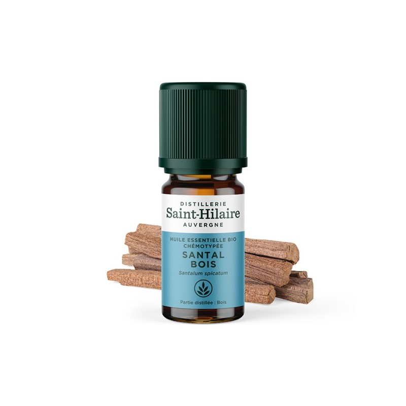 Sandelholz ätherisches Öl - 2ml - De Saint Hilaire