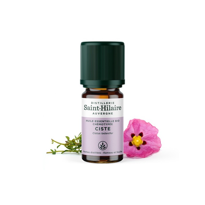 Zistrose ätherisches Öl - 5ml - De Saint Hilaire