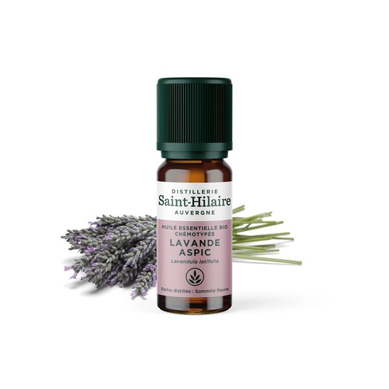 Olio essenziale (Biologico) di lavanda Aspic - 10ml - De Saint Hilaire