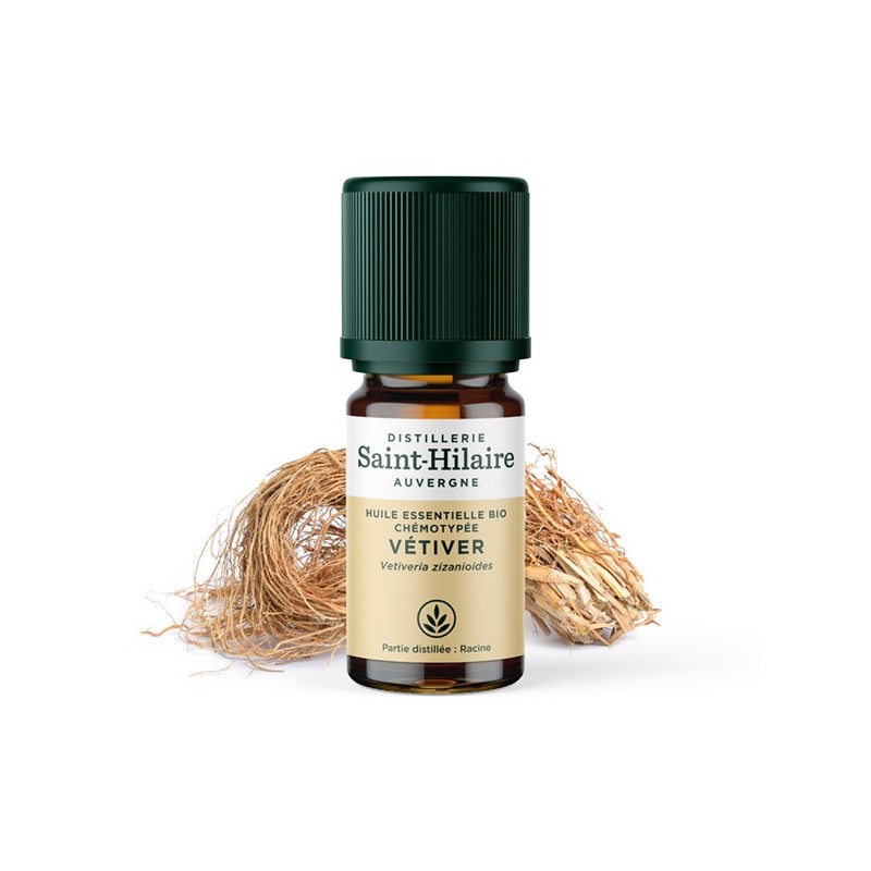 Olio essenziale di vetiver - 5ml - De Saint Hilaire