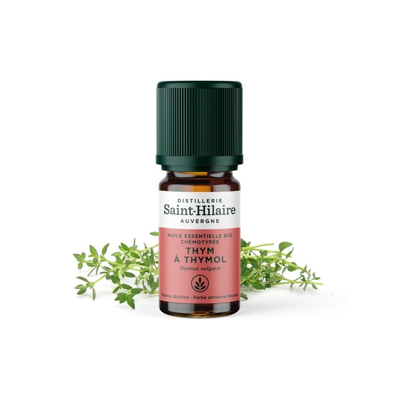Olio essenziale (Biologico) di timo timolo - 5ml - De Saint Hilaire