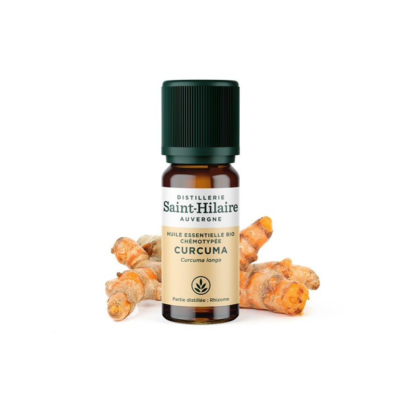 Huile essentielle BIO de Curcuma - 10ml - De Saint Hilaire