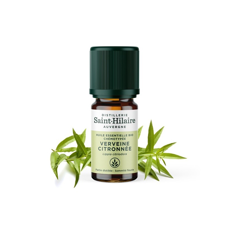 Huile essentielle BIO de Verveine citronnée - 2ml - De Saint Hilaire
