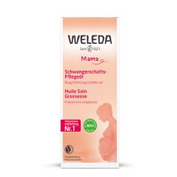 Huile Soin Grossesse, prévient les veretures - 100ml - Weleda