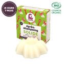 Après-shampoing solide, Soin démêlant & Brillance - Agrumes et basilic - 70g - Lamazuna
