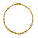 Collier bébé en Ambre, soulage les maux de dents et apaise - HONEY - 32cm - Irréversible Bijoux