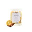 Bougie végétale à l'huile de cade, parfum Orange - Cannelle - 400g, env. 45h - Ambiance Cade