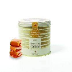 Cade-Holzpulver mit Karamell und gesalzener Butter (natürlicher Weihrauch) - 90gr - Ambiance Cade