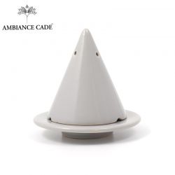 Lampada Merlin per bruciare il legno di cade, Grigio - Ambiance Cade