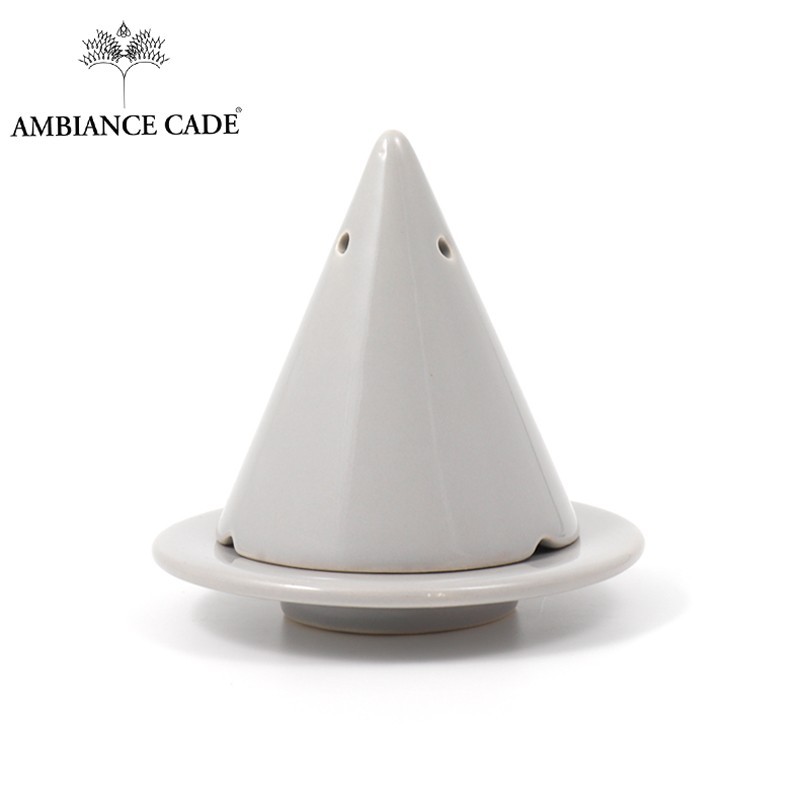 Lampada Merlin per bruciare il legno di cade, Grigio - Ambiance Cade