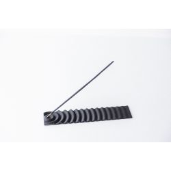 Porta incenso in legno e amido stampato in 3D - Onda, Golden pine - COPO Design