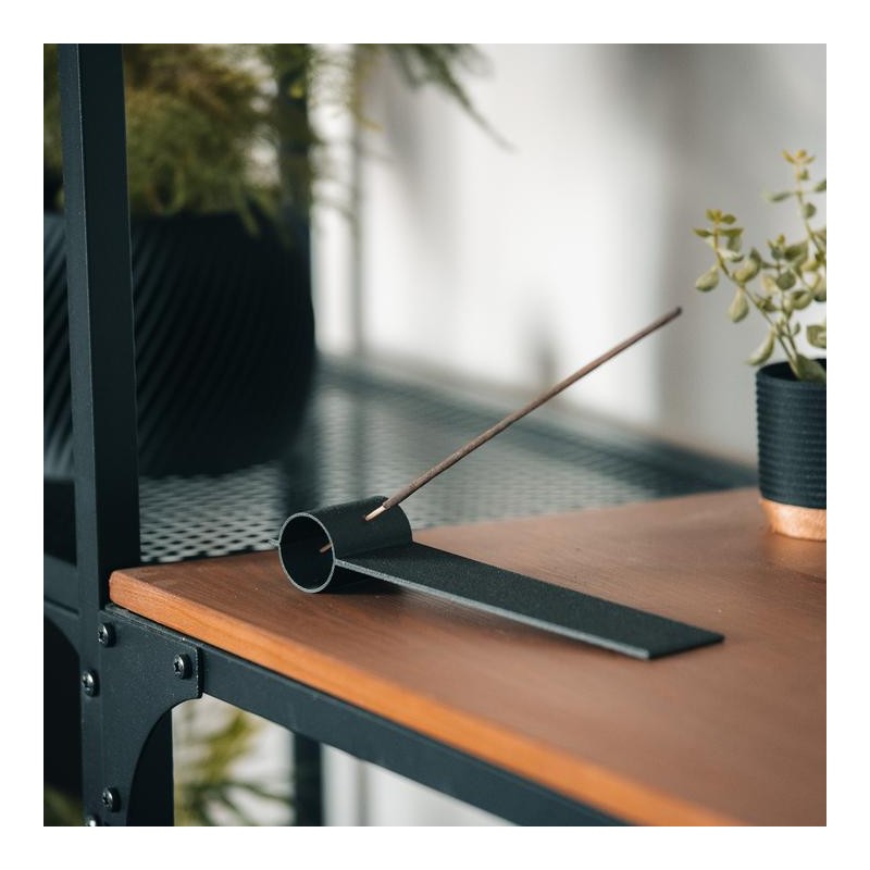 Räucherstäbchenhalter aus Holz und Stärke 3D-Druck - Enkei, Ebenholz - COPO Design