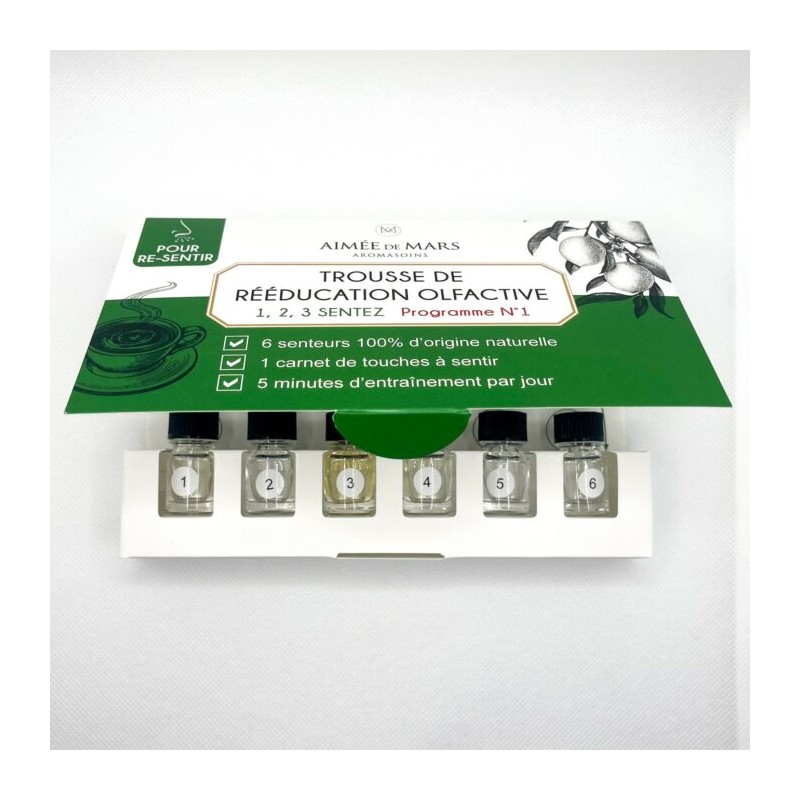 1, 2, 3 SENTEZ : Trousse de rééducation olfactive en cas d'anosmie – Programme n°2, Approfondissement - Aimée de Mars