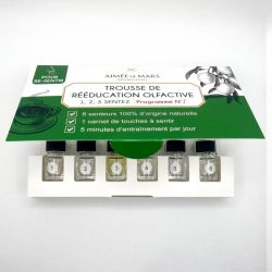 Pack: 1, 2, 3 SENTEZ : Trousse de rééducation olfactive en cas d'anosmie – Programme 1 & 2 - Aimée de Mars