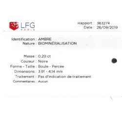 Collier bébé en Ambre, soulage les maux de dents et apaise - MULTI - 32cm - Irréversible Bijoux