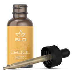 Olio di CBD 30% certificato organico e coltivato nel Vallese, Spettro completo - 10ml - La Salade