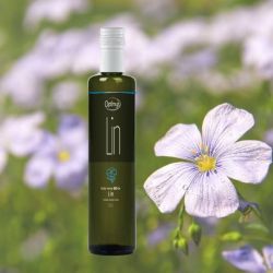 Huile de lin vierge BIO 1ère pressée à froid - 5dl  - Optimys
