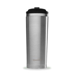 Travel Mug en inox isotherme à double paroi, Originals Inox - 470ml - Qwetch 