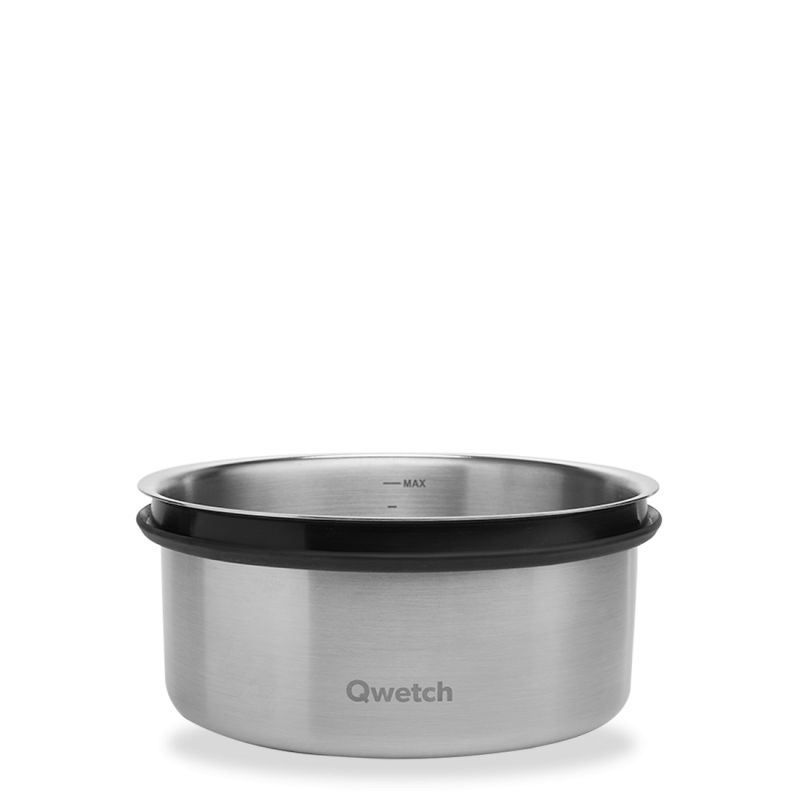 Scatola per catering in acciaio inossidabile, made in France - 900ml - Qwetch