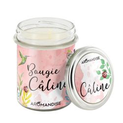 Candela da camera "Coccolone" 100% naturale con cera di soia, 30h - 150g - Aromandise