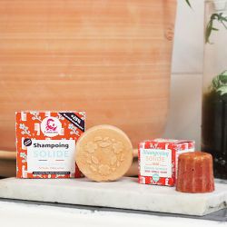 Shampoo solido per capelli normali (senza oli essenziali) - Olio di Abissinia - 70g - Lamazuna