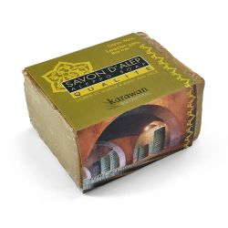 Savon d'Alep "Qualité" (20% huile de baies de laurier / 80% huile d'olive) - 200g - Karawan