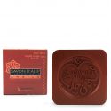 Savon d'Alep "Argile Rouge" (30% argile / 70% olive)  - Boite en carton de 100g - Karawan
