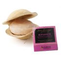 Ayurvedische Seife mit regenerierender Bergamotte in ihrem Palmblatt - 100g - Karawan