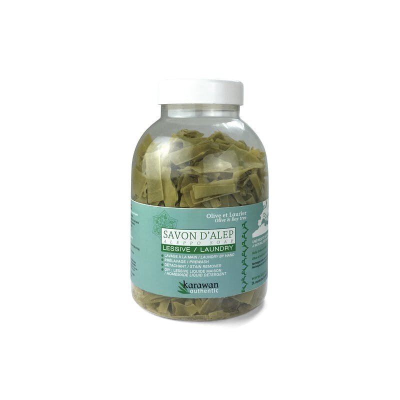 Detergente ecologico con sapone di Aleppo - MOD - Karawan