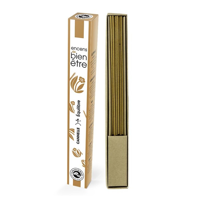Incenso giapponese, Aromambiance, Profumo e deodorante - Cannella - 30pces - Les Encens du Monde