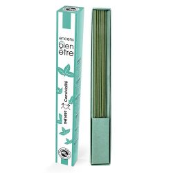 Japanische Räucherstäbchen, Aromambiance, Parfum und Desodorierung - Grüner Tee - 30St. - Les Encens du Monde