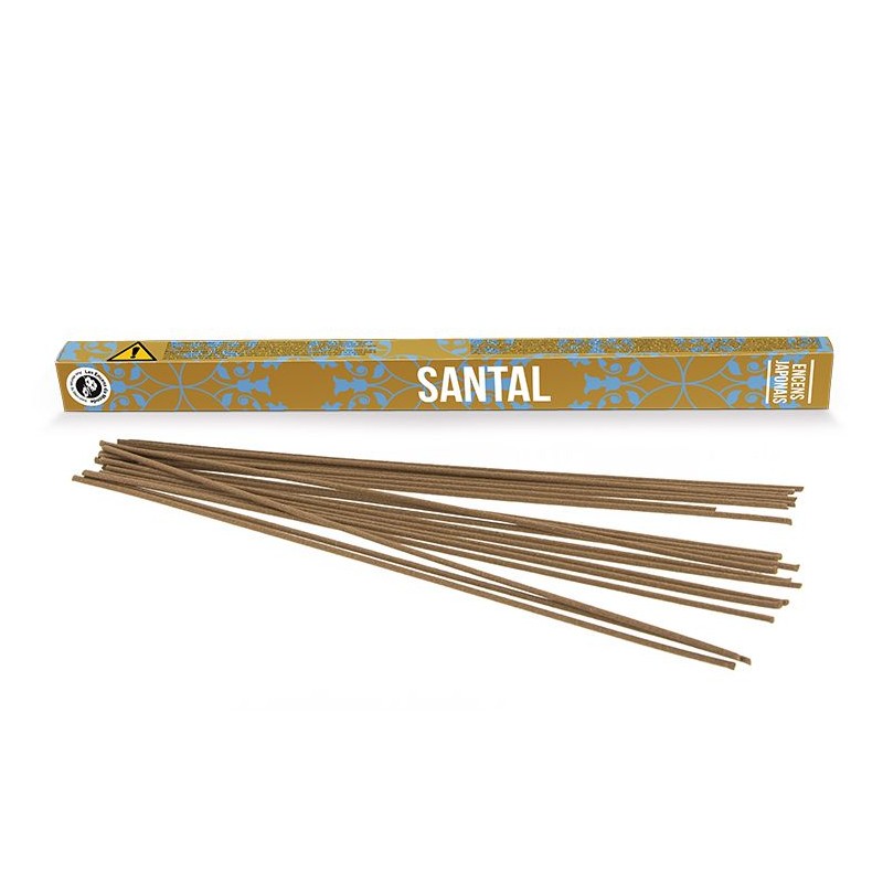 Japanische Räucherstäbchen "Entdeckung", Qualität zum kleinen Preis, Sandelholz - 12x 50min. - Les Encens du monde